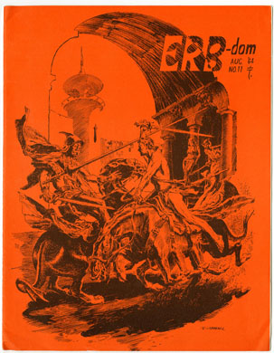 ERB-DOM #11 FANZINE (1964) BURROUGHS AL WILLIAMSON