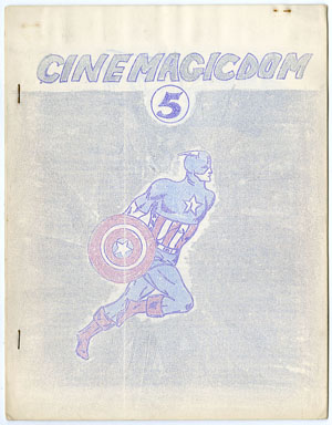 CINEMAGICDOM #5 FANZINE (1964) CAPT. AMERICA FINAL ISH