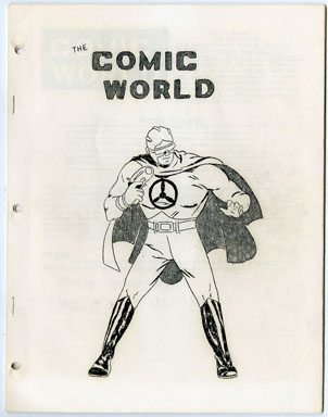 COMIC WORLD #5 FANZINE (1964) SKYMAN  Raymond MILLER