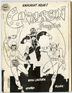 CONCUSSION #6 FANZINE (1968) KLAUS JANSON ALAN HANLEY