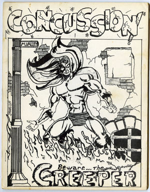 CONCUSSION #7 FANZINE (1968) KLAUS JANSON T. ISABELLA