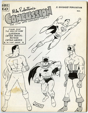 CONCUSSION #8 FANZINE (1968) KLAUS JANSON ALAN HANLEY