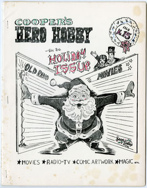 HERO-HOBBY #15 (1968) FANZINE CHRISTMAS ISSUE