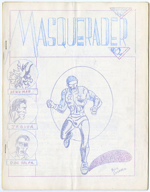 MASQUERADER #2 FANZINE (1962) VOSBURG RONN FOSS KELTNER