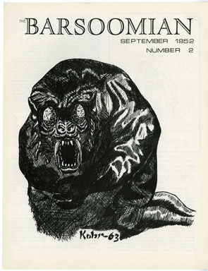 BARSOOMIAN #2 FANZINE (1969) EDGAR RICE BURROUGHS