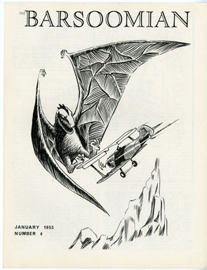 BARSOOMIAN #4 FANZINE (1969) DAVE COCKRUM COVER