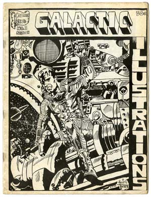 GALACTIC ILLUSTRATIONS #1 FANZINE (1968)