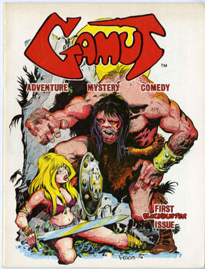 GAMUT #1 (1975) FANZINE PLOOG JEFF JONES WRIGHTSON RUST