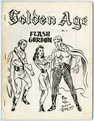 GOLDEN AGE #1 (1965) G.B. LOVE FANZINE Ronn FOSS Weiss