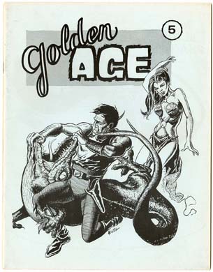GOLDEN AGE #5 FANZINE (1969) DON NEWTON Cvr/Artwork