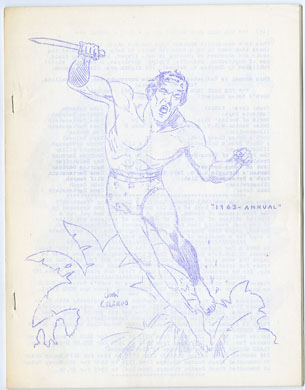 NORB'S NOTES #45 FANZINE 1963 ANNUAL  BURROUGHS