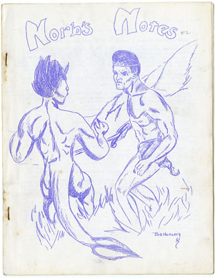 NORB'S NOTES #2 FANZINE (1961) BURROUGHS ALL-STAR COMIC