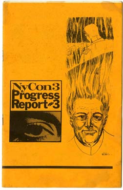 NYCON 3 PROGRESS REPORT #3 FANZINE (1966)