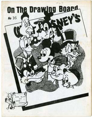 ON THE DRAWING BOARD #63 FANZINE (1967) RICH BUCKLER