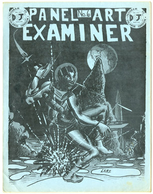 PANEL ART EXAMINER #6 (1967) FANZINE The SHADOW