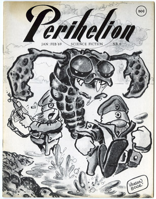 PERIHELION #6 (1969) FANZINE 1st DEAN KOONTZ STORY Bode