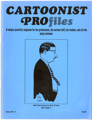 CARTOONIST PROFILES #3 (1969) FANZINE AL WILLIAMSON INT