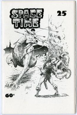 SPACE & TIME #25 FANZINE (1974) BRENT ANDERSON Cover