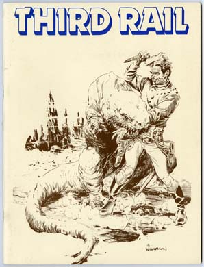 THIRD RAIL #1 FANZINE 1981 BISSETTE CRANDALL WILLIAMSON