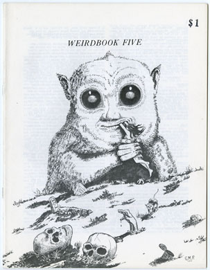 WEIRDBOOK #5 (1972) FANZINE AMA-FICTION ZINE