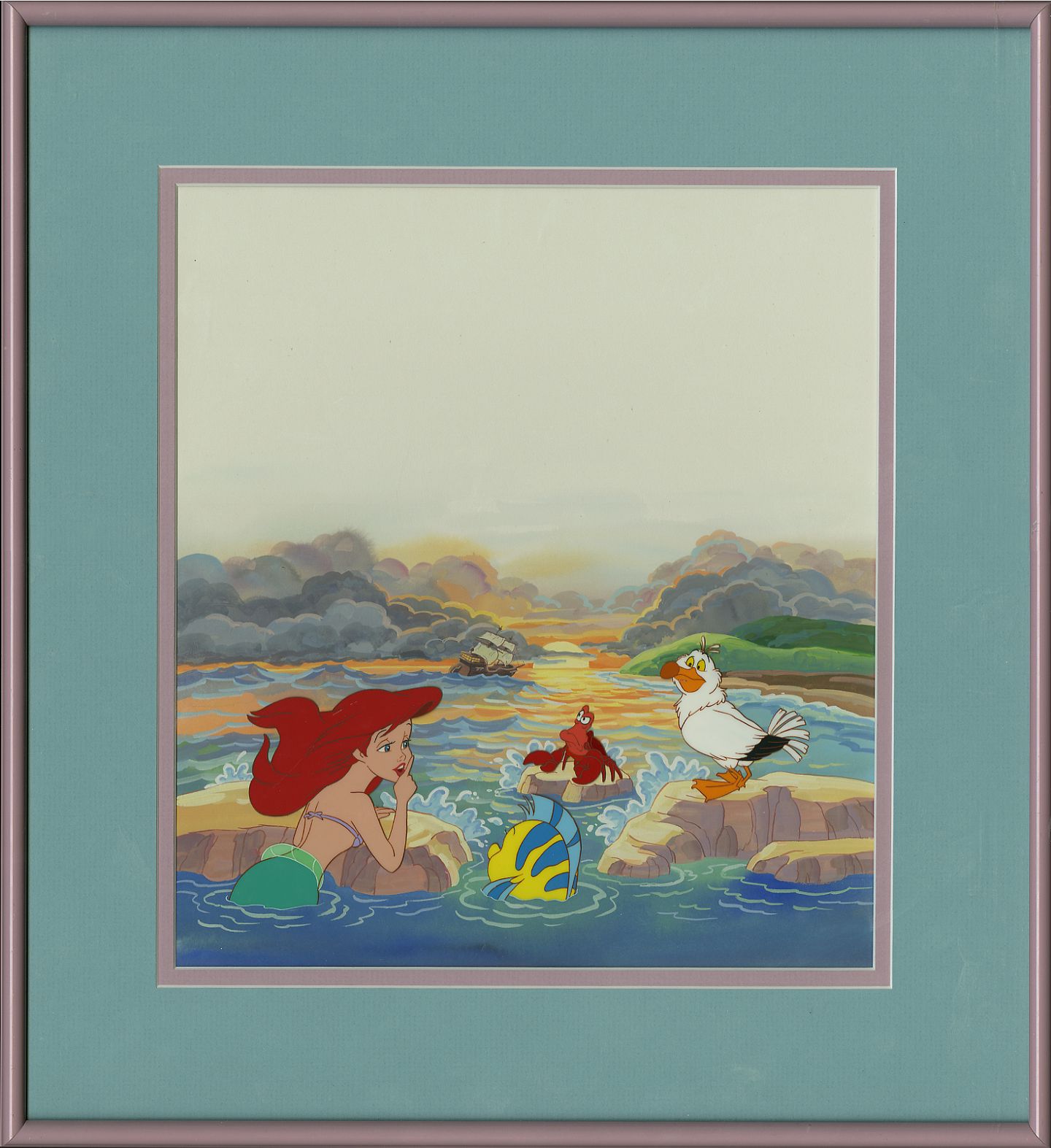 LITTLE MERMAID Ariel and the Mysterious World Above ART