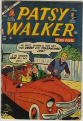 PATSY WALKER #50 - Al JAFFEE Art - 1954 Atlas Comic