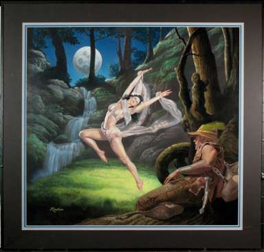 ROWENA MORRILL -TOLKIEN / BEREN & LUTHIEN ILLO ORIG ART