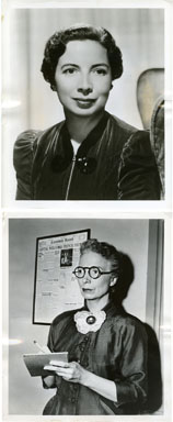 SARA HADEN - 2 VINTAGE PUBLICITY STILL (1951/55)