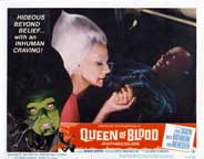 QUEEN OF BLOOD (1966) Lobby Card Set NM-!! JOHN SAXON