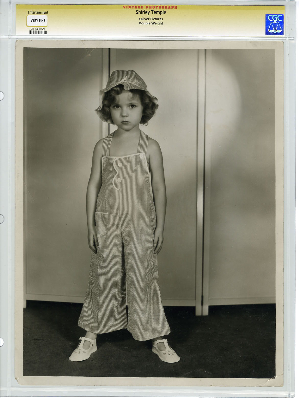 SHIRLEY TEMPLE COSTUME TEST - VINTAGE STILL (1930s)