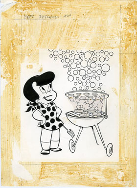 WARREN KREMER - LITTLE DOT DOTLAND #20 COVER ORIG ART