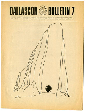 DALLASCON BULLETIN #7 (1970) FANZINE