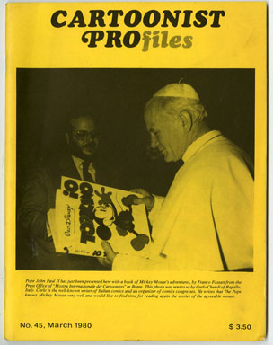 CARTOONIST PROfiles #45 (1980) FANZINE CHUCK JONES