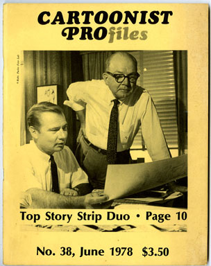CARTOONIST PROfiles #38 (1978) FANZINE WOODY ALLEN