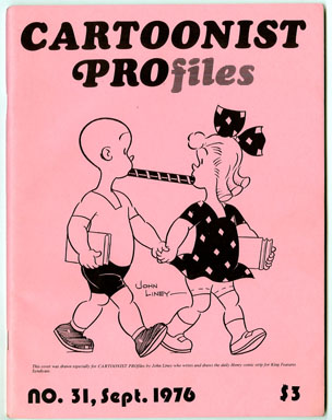CARTOONIST PROfiles #31 (1979) FANZINE HENRY ALLEY OOP