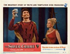 THE SILVER CHALICE (1955) Looby Cards VF/NM PAUL NEWMAN & Virginia MAYO