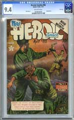 HEROIC COMICS #82 (1953) CGC NM 9.4 OW Pgs - FILE COPY