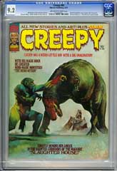CREEPY #60 (1974) CGC NM- 9.2 OWW Pgs - Rich CORBEN Art