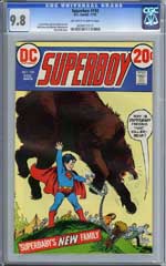 SUPERBOY #192 (1972) CGC NM/MT 9.8 OWW - HIGHEST GRADE!