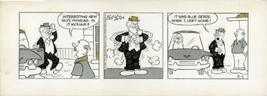 BILL YATES - PROF PHUMBLE DAILY ART 08-03-61 BLUE SERGE