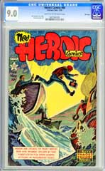 HEROIC COMICS #60 (1950) CGC VF/NM 9.0 FILE COPY