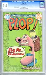 PLOP! #6 (1974) CGC NM 9.4 WHITE Pg BASIL WOLVERTON Cvr