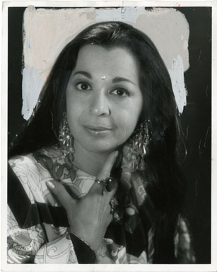 NEWS PHOTO: CLEO ABUIN (ASTROLOGER) VINTAGE STILL 1971