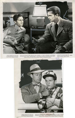 SALTY O'ROURKE / ALAN LADD - TWO VINTAGE STILLS (1945)