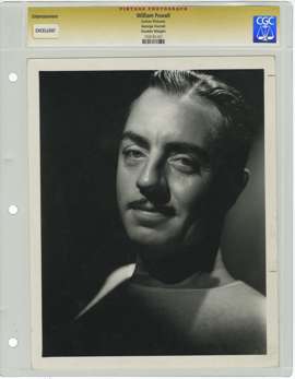 GEORGE HURRELL Vintage Photo WILLIAM POWELL circa 1936