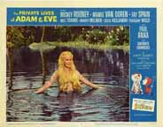THE PRIVATE LIVES OF ADAM AND EVE (1960) Lobby Card Set / MAMIE VAN DOREN - MICKEY ROONEY - TUESDAY WELD