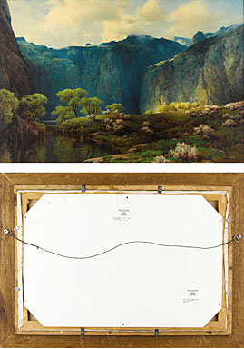A.D. GREER - "BIG BEND" OIL PAINTING  TEXAS MASTERPIECE