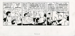 BOB CLARKE - MAD #253 ROTTEN STRIPS: FAMILY CIRCUS ART