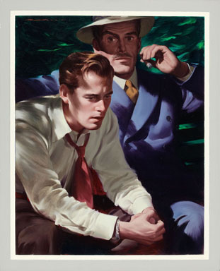 ROBERT G. HARRIS - McCALL'S MAGAZINE ILLO ORIG ART 1943