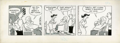 BILL YATES - PROF PHUMBLE DAILY ART 08-24-61 SHAMPOO